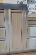 Тумба для соусов, маринадов, масла и приправ, нержавеющая сталь, 90x26,5x61 см, Ontario, KuhniGrill