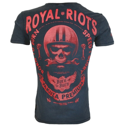 Футболка тёмно-синяя Yakuza Premium 3719-1