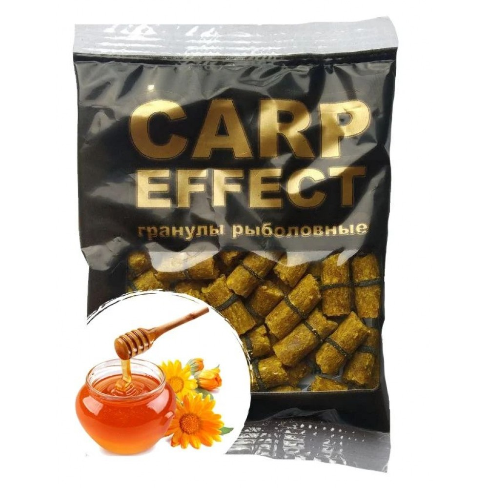 Гранулы пеллетс CARP EFFECT Мед с резинкой 50г