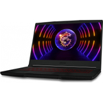 Ноутбук MSI GF63 Thin 12UC-1036XRU Core i5 12450H 16Gb SSD512Gb NVIDIA GeForce RTX 3050 4Gb 15.6" IPS FHD (1920x1080) Free DOS black WiFi BT Cam (9S7-