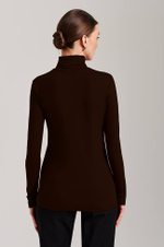 23162 Водолазка женская (шоколадный)