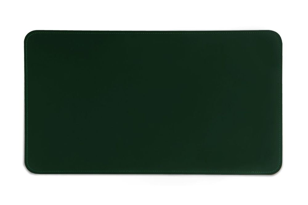 Бювар кожаный цвет зеленый