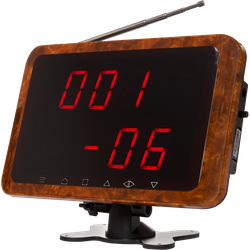 Табло вызова iKnopka APE1800 (коричневое)