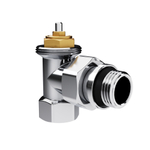 Набор термостатический угловой Royal Thermo Design 1/2quot;М30х1,5 (Хром)