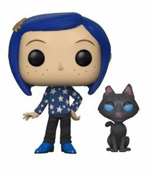 POP Movies: Coraline: Coraline with Cat buddy