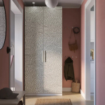 Шкаф - IKEA PAX/MISTUDDEN/ПАКС/МИСТУДДЕН ИКЕА, 60х100х236,4 см, белый/серый