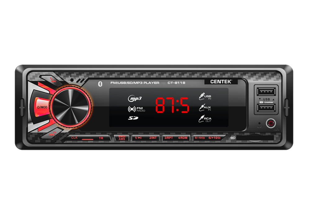 Автомагнитола Centek CT-8118