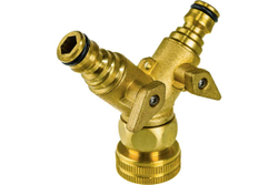 Распределитель двухканальный Profi (3/4"х1") RACO 4246-55035B