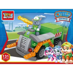 Конструктор 131дет. "Супер щенки: мусоровоз" (Город мастеров)