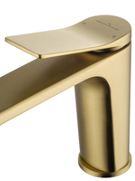 Смеситель для раковины WONZON & WOGHAND, Брашированное золото (WW-XH-012-BG)