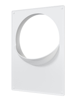 Площадка торцевая ПТП фланец D150 180х250 пластик ERA