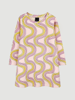 Платье трапеция Mjölk Радуга, с длинным рукавом