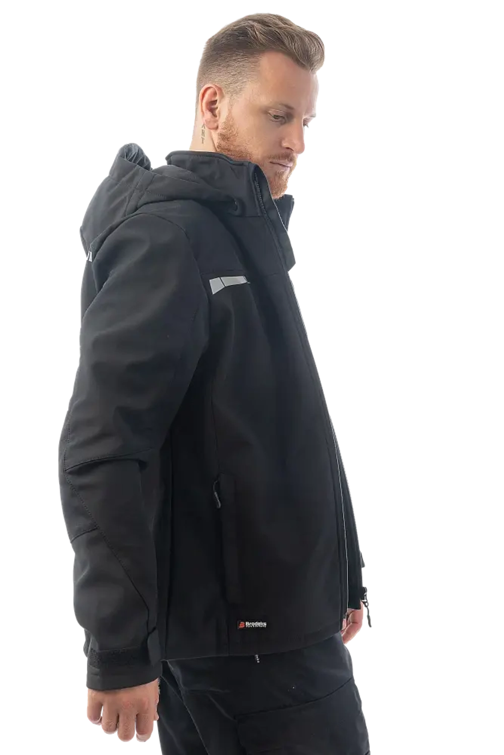 Куртка софтшелл Brodeks KS207, черный (L)