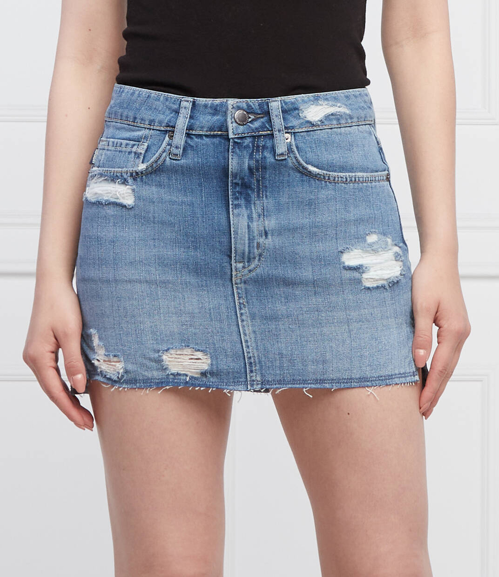 Джинсовая юбка VINTAGE Superdry - голубой(W7210192A)