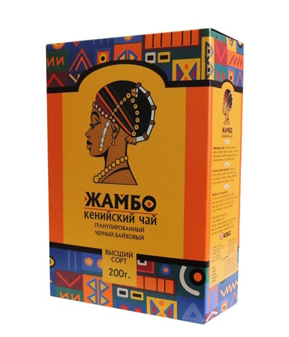 Чай Жамбо Кения (гранулированный) 200 гр.