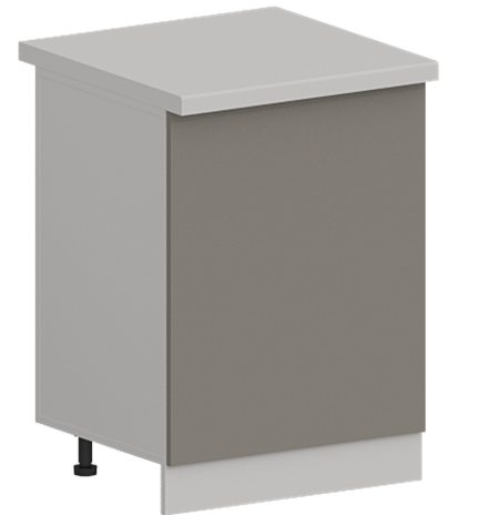 Кухня Модуль ШН 600М Ликата / Теплый серый