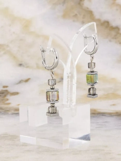 Серьги бижутерия из муранского стекла