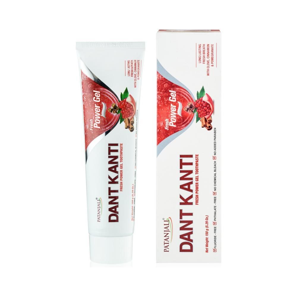 Зубная паста (Гель) Patanjali Dant Kanti Fresh Power Gel 150 г