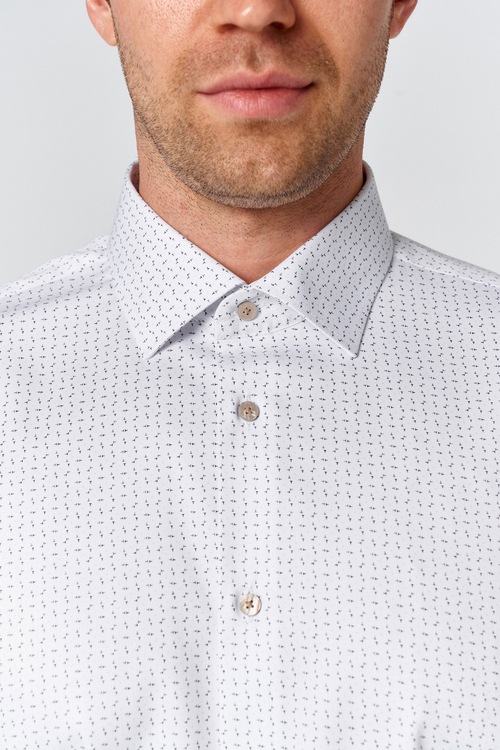 Сорочка мужская VESTER короткий рукав, бамбук 71418 13