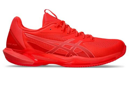 Мужские кроссовки теннисные Asics Solution Speed FF 3 Clay - ярко-красный/пылающий коралловый