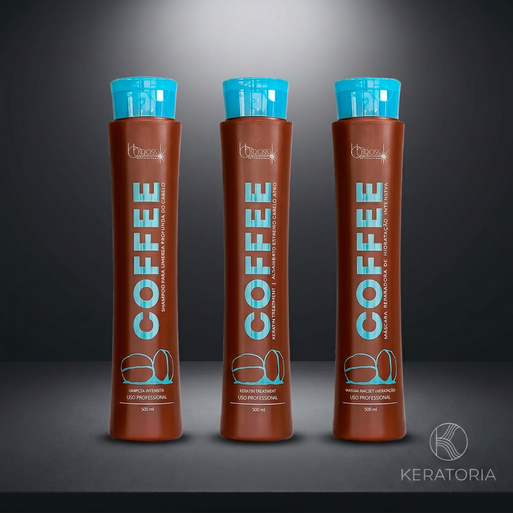 Кератин BB Gloss Coffee комплект