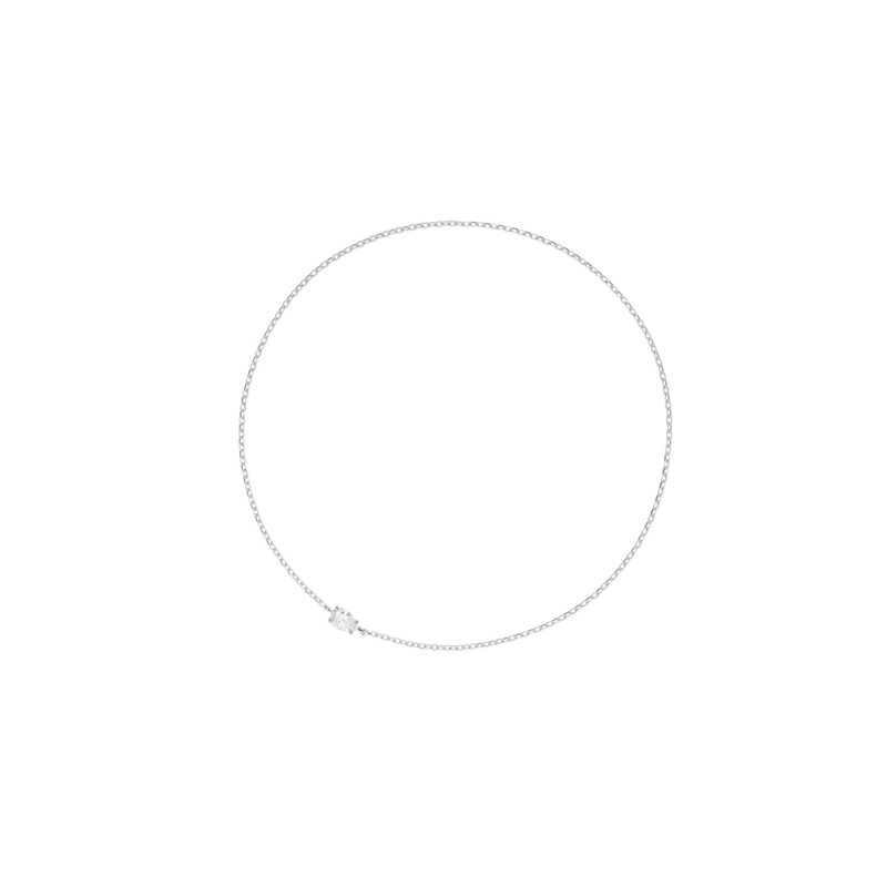 Вечный Браслет ВЛВ Навсегда – Белое золото, Бриллиантовая капля