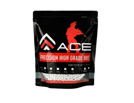 Шары ACE 0,40г 1кг (Белые)