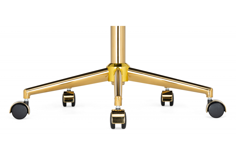 Офисное кресло Woodville Честер бежевый, золото