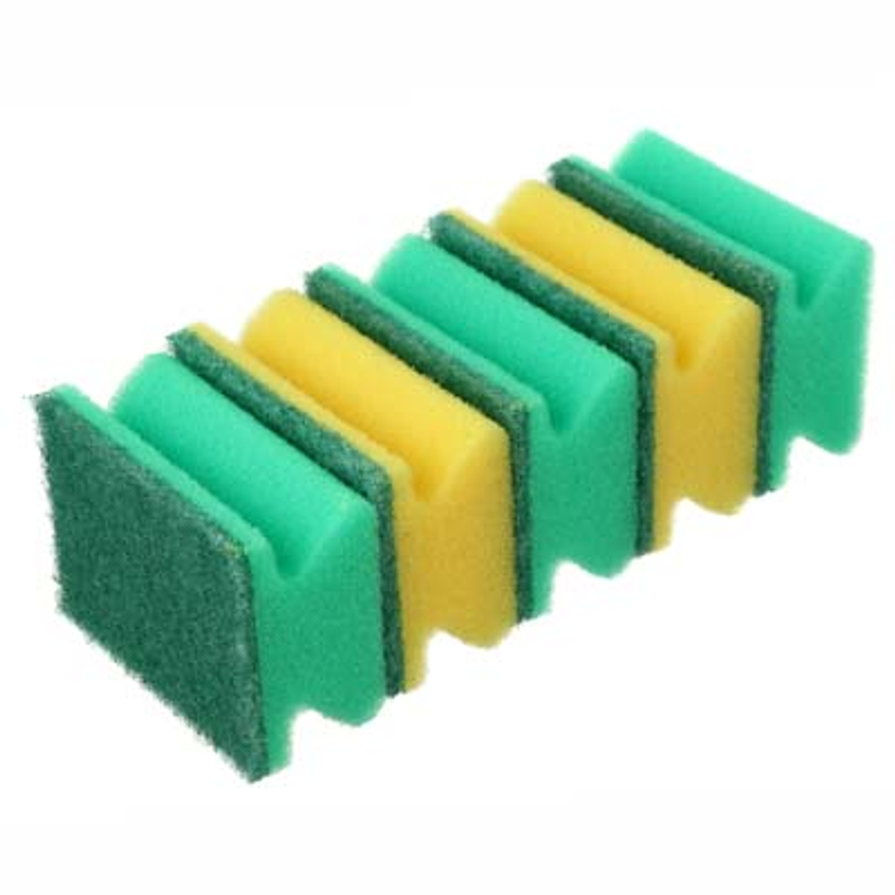 Набор губок  Просто Чисто Профи 5 шт       ХХ