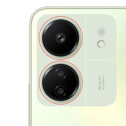 Xiaomi Redmi 13C 4G (23106RN0DA) / (Стекло задней камеры) объектива камеры