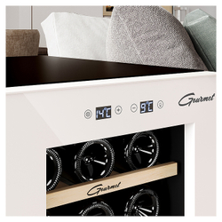 Винный шкаф Libhof Gourmet GMD-15 white белый