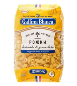 МАКАРОНЫ GALLINA BLANCA РОЖКИ 400ГР