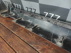 Накладка порога правого Kia Sportage 4 (QL) 16-22 Б/У Оригинал 87754F1110