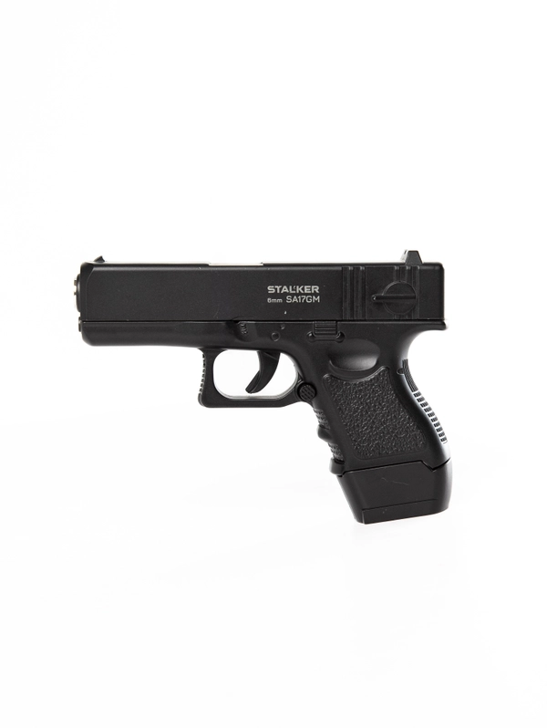 Пистолет пневм. Stalker SA17GM Spring (аналог Glock 17), к.6мм,мет.корпус, маг.6шар