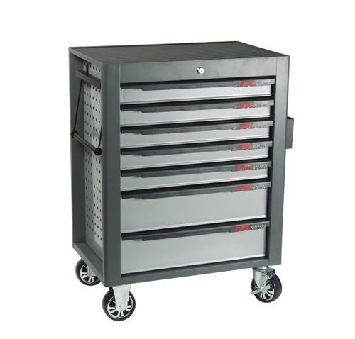 Тележка инструментальная 7 секций, серая на колесах JTC /1