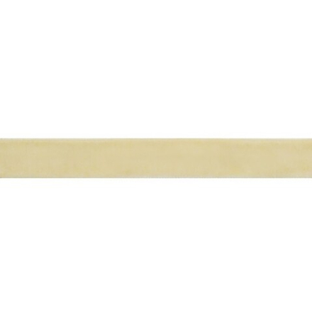 Тесьма бархатная, 20 мм, цв.061 св.бежевый