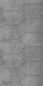 Керамогранит Lavelly Hexagon Relief темно-серый матовый 1200х600х8,5 мм (2 шт.=1,44 кв.м)