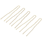 Шпильки для волос 40шт «Классика», цвет золото 6см