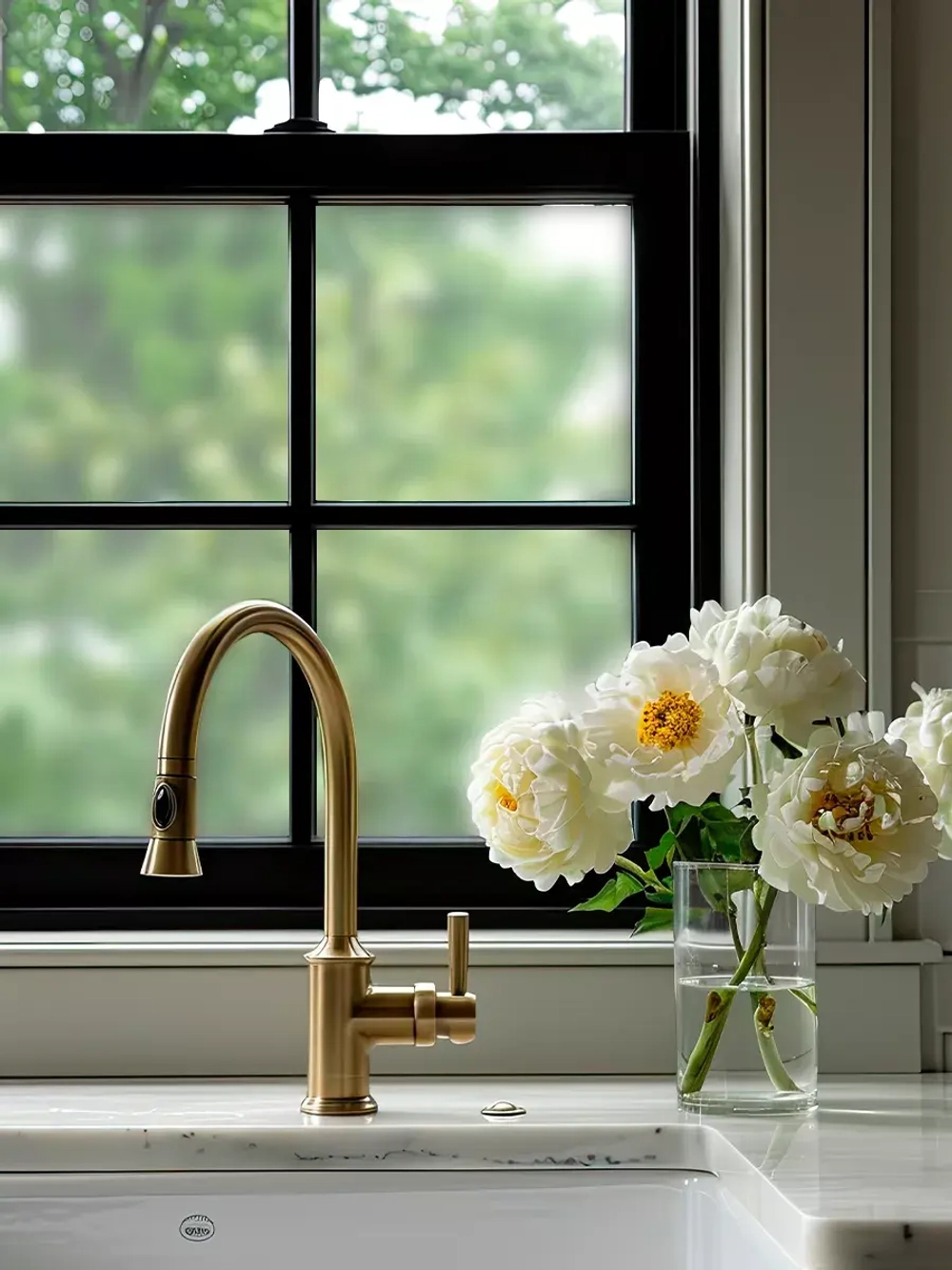 Самоклеящаяся матовая витражная пленка на окно 75x150 3 шт.