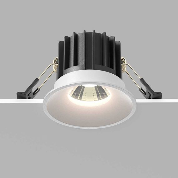 Встраиваемый светильник Maytoni Technical Round DL058-12W4K-W