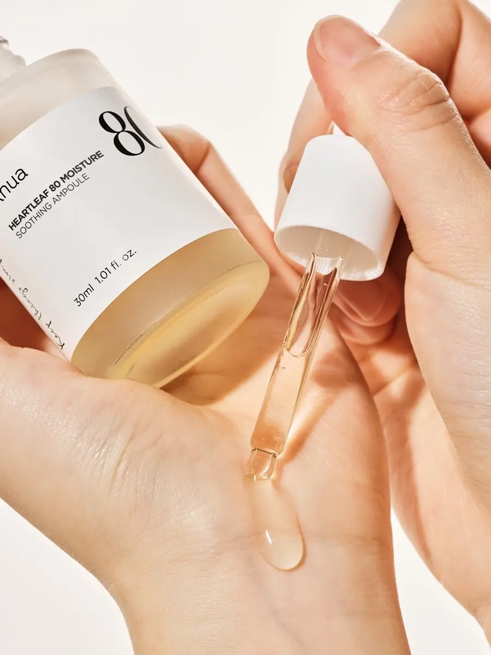 Anua Успокаивающая ампула на основе экстракта хауттюйнии Heartleaf 80% Moisture Soothing Ampoule 30 мл