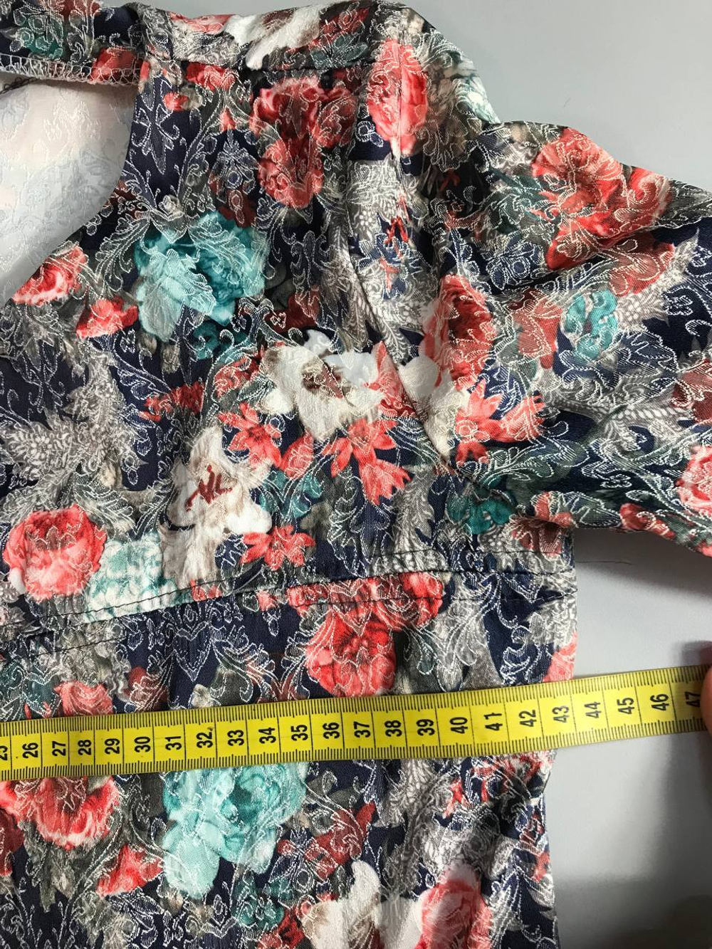 Жакет Eris цветочный, визуально на 42 размер