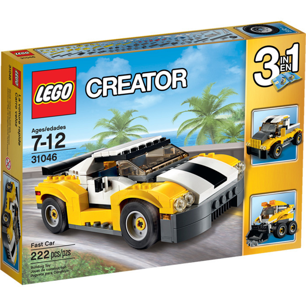 LEGO Creator: Кабриолет 31046 — Fast Car — Лего Креатор Создатель