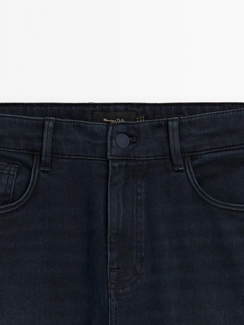 Massimo Dutti Легкие зауженные джинсы, индиго