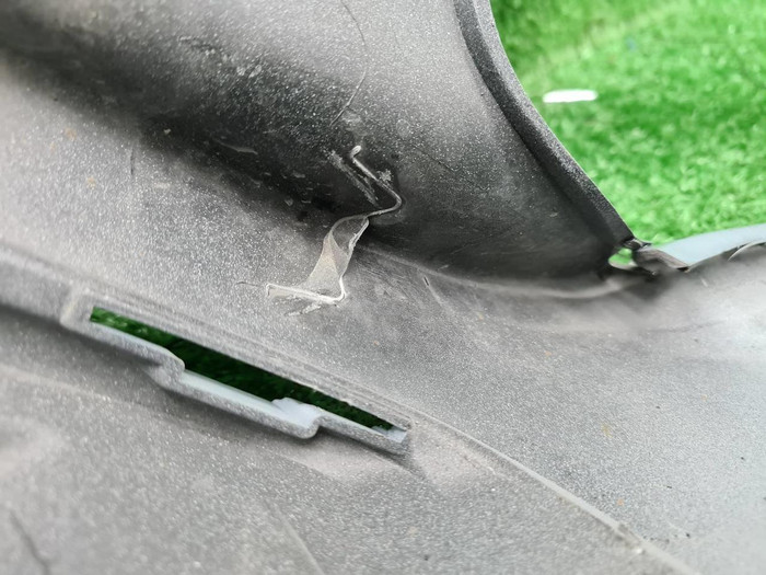 Юбка заднего бампера Geely Tugella (2022-н.в.)