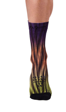 Теннисные носки Floky S-Mash 3D Biomechanical 1P - delhi black/yellow