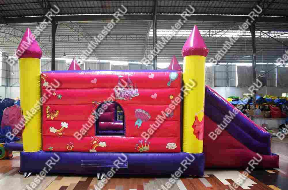 Детский надувной батут "Чудесный замок" 6*4*3 м