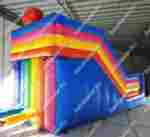 Надувная горка "В гостях у клоуна" 6,5*3*4 м