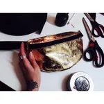 Сумка Поясная Gvozdeva Золотая