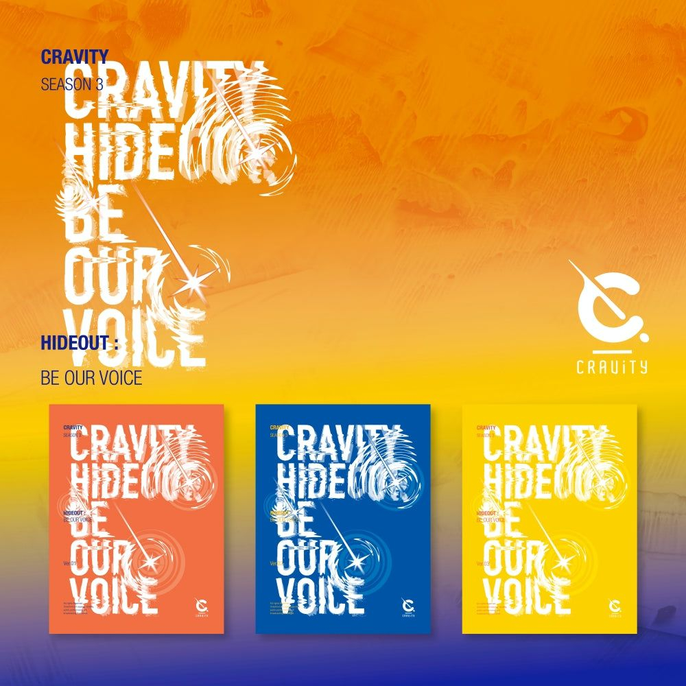 Альбом Cravity - Hideout: Be Our Voice Season3. RANDOM Version